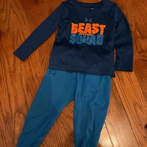 Under armour boys pants set